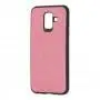 Чехол для Samsung Galaxy A6 2018 (A600) Hard Textile розовый