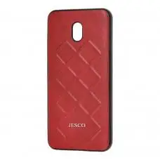 Чохол для Xiaomi Redmi 8A Jesco Leather червоний