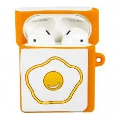Чохол для AirPods яєчня помаранчевий