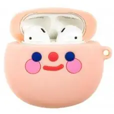 Чохол для AirPods спонжик рожевий