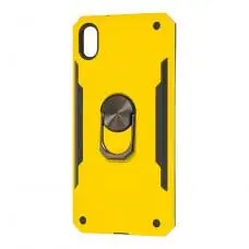 Чехол для Xiaomi Redmi 7A SG Ring с кольцом желтый