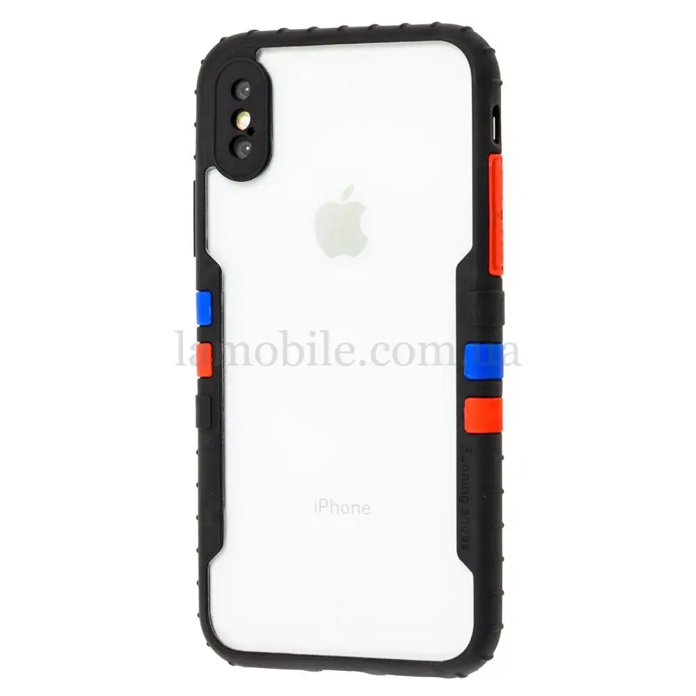 Чехол для iPhone 11 Armor clear черный