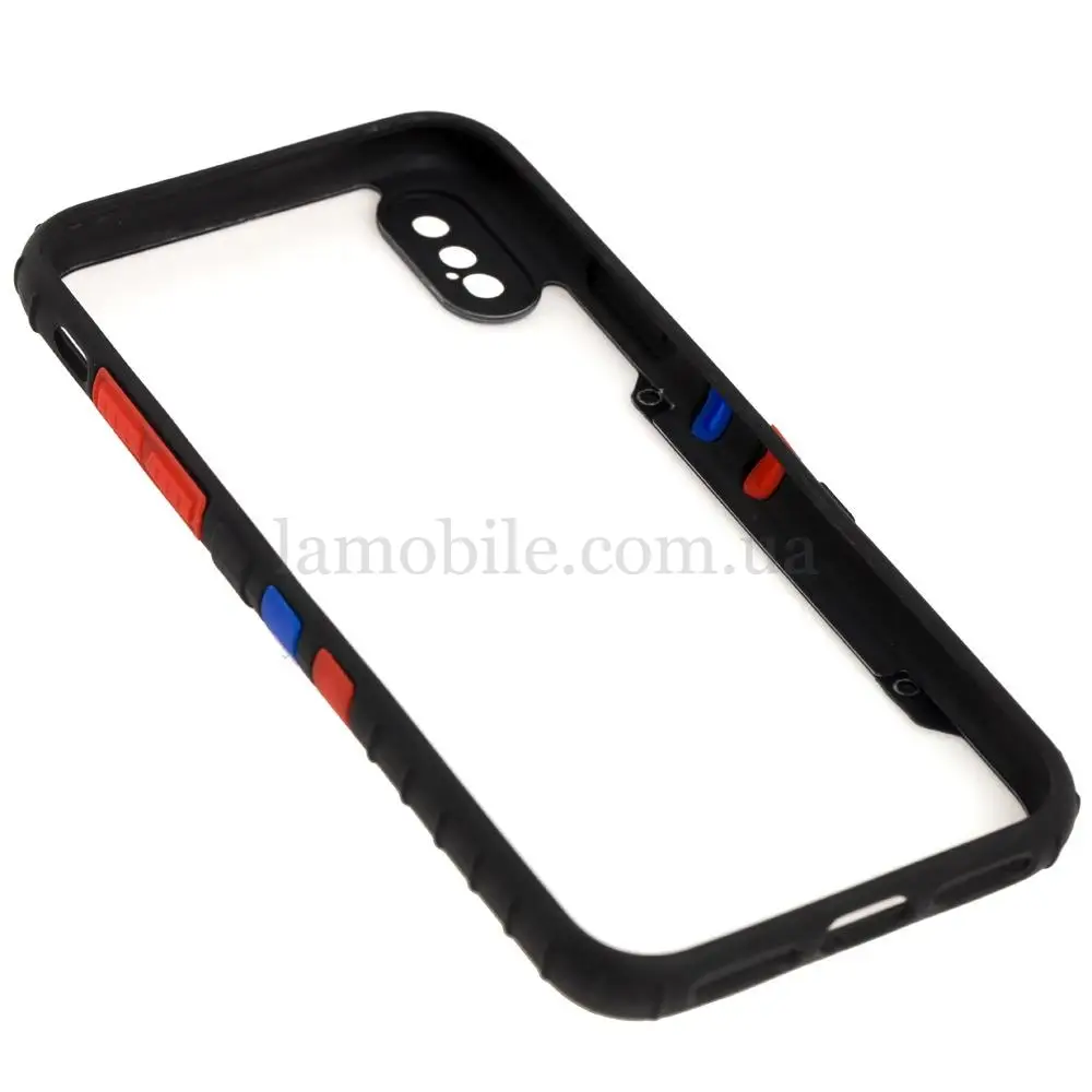 Чехол для iPhone 11 Armor clear черный