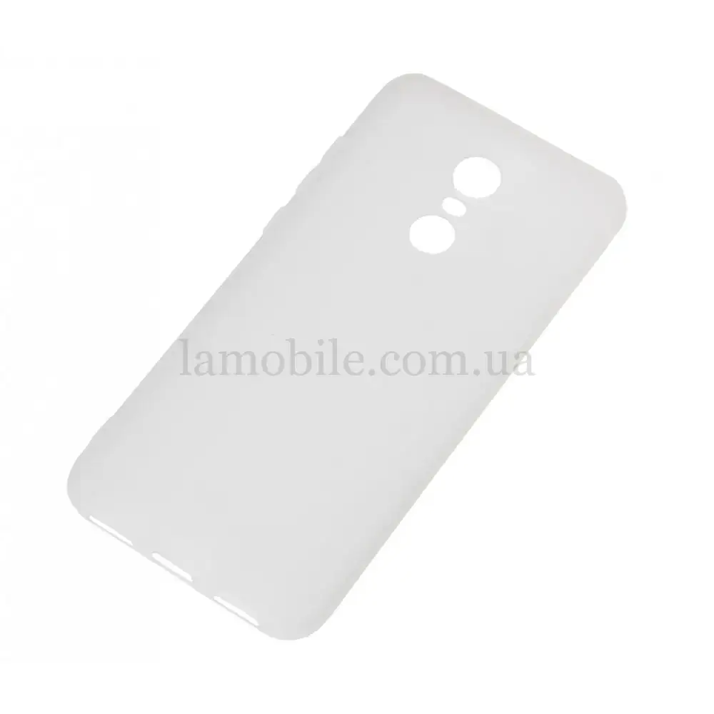Чохол для Xiaomi Redmi 5 Plus Soft case білий