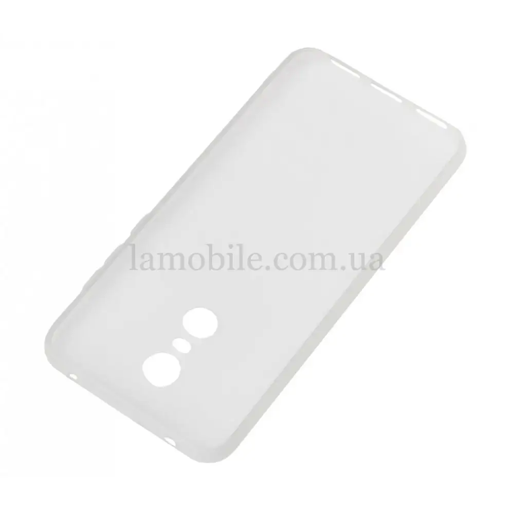 Чохол для Xiaomi Redmi 5 Plus Soft case білий