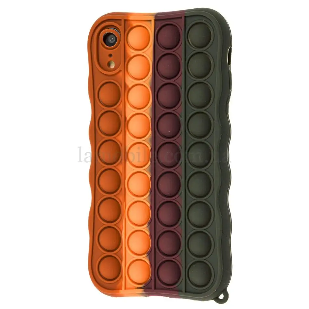 Чехол для iPhone Xr Pop it colors антистресс дизайн 10