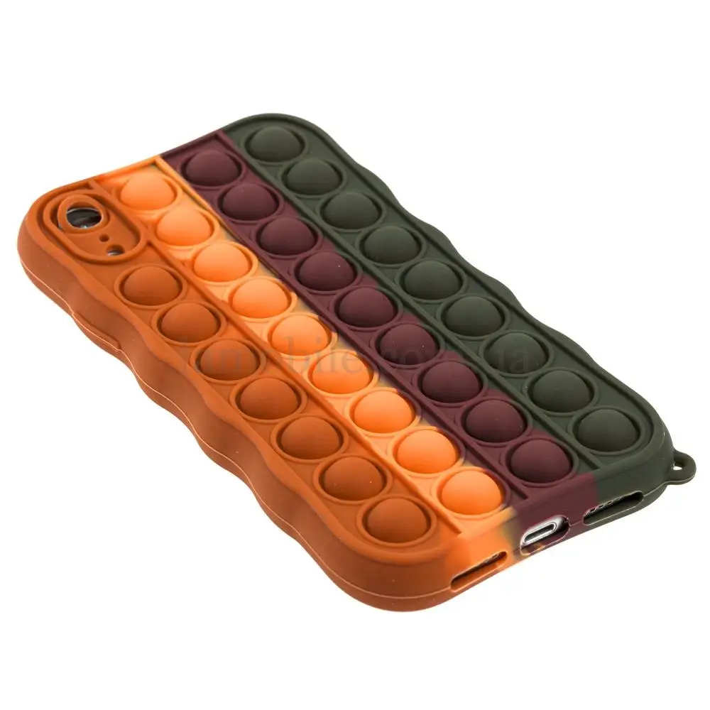 Чехол для iPhone Xr Pop it colors антистресс дизайн 10
