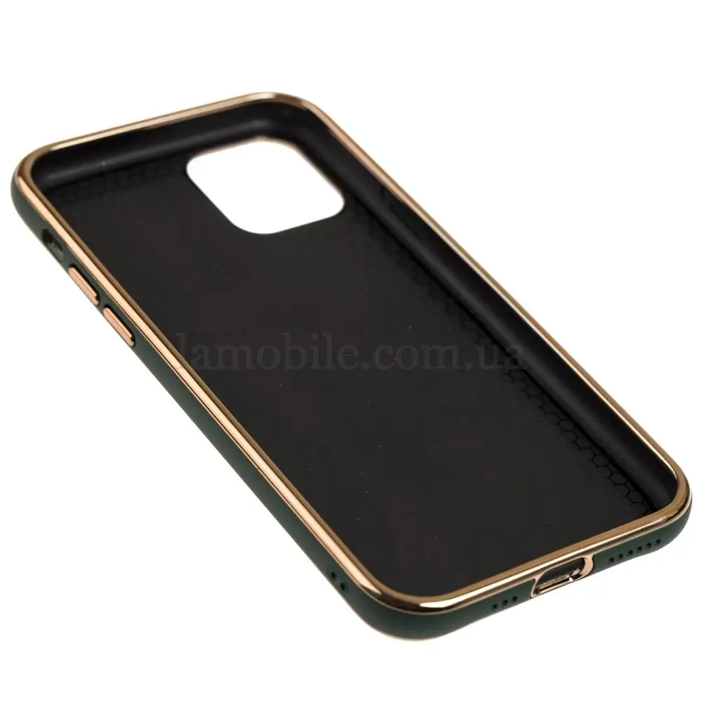 Чохол для iPhone 11 Pro Glass Premium зелений