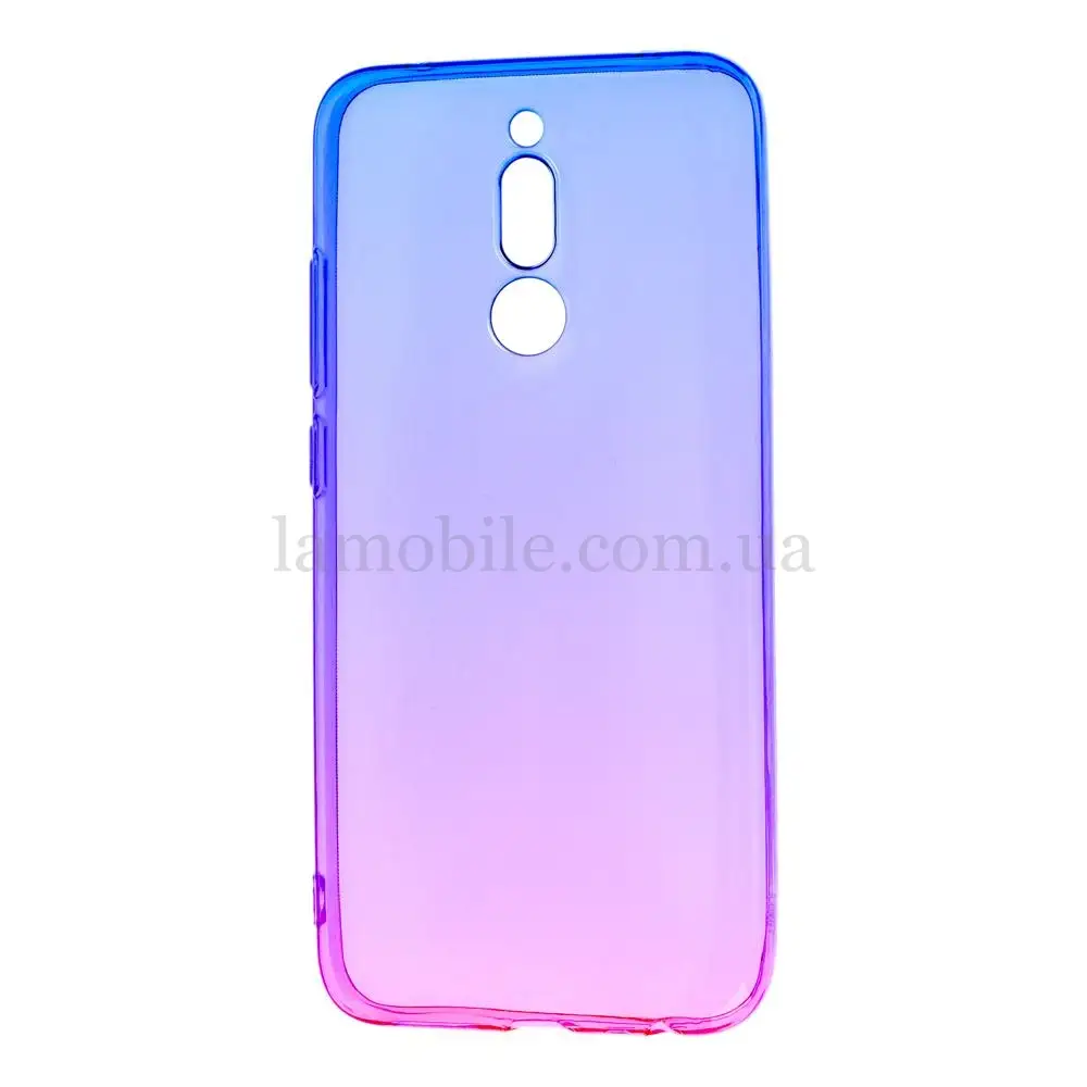 Чохол для Xiaomi Redmi 8 Gradient Design рожево-блакитний
