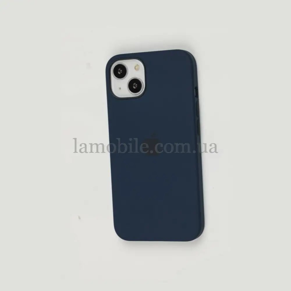Чехол для iPhone 13 MagSafe Silicone Full Size abyss blue