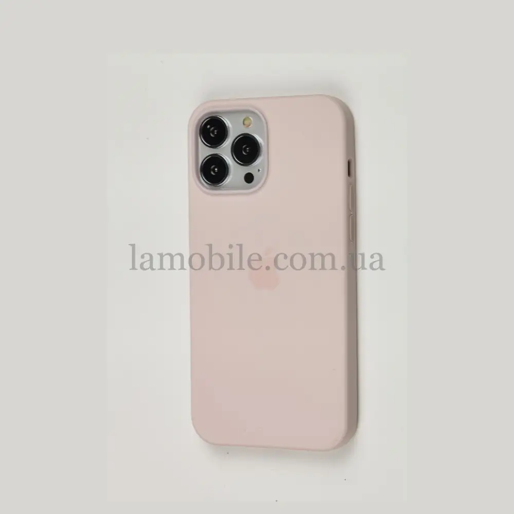 Чохол для iPhone 13 Pro MagSafe Silicone Full Size chalk pink