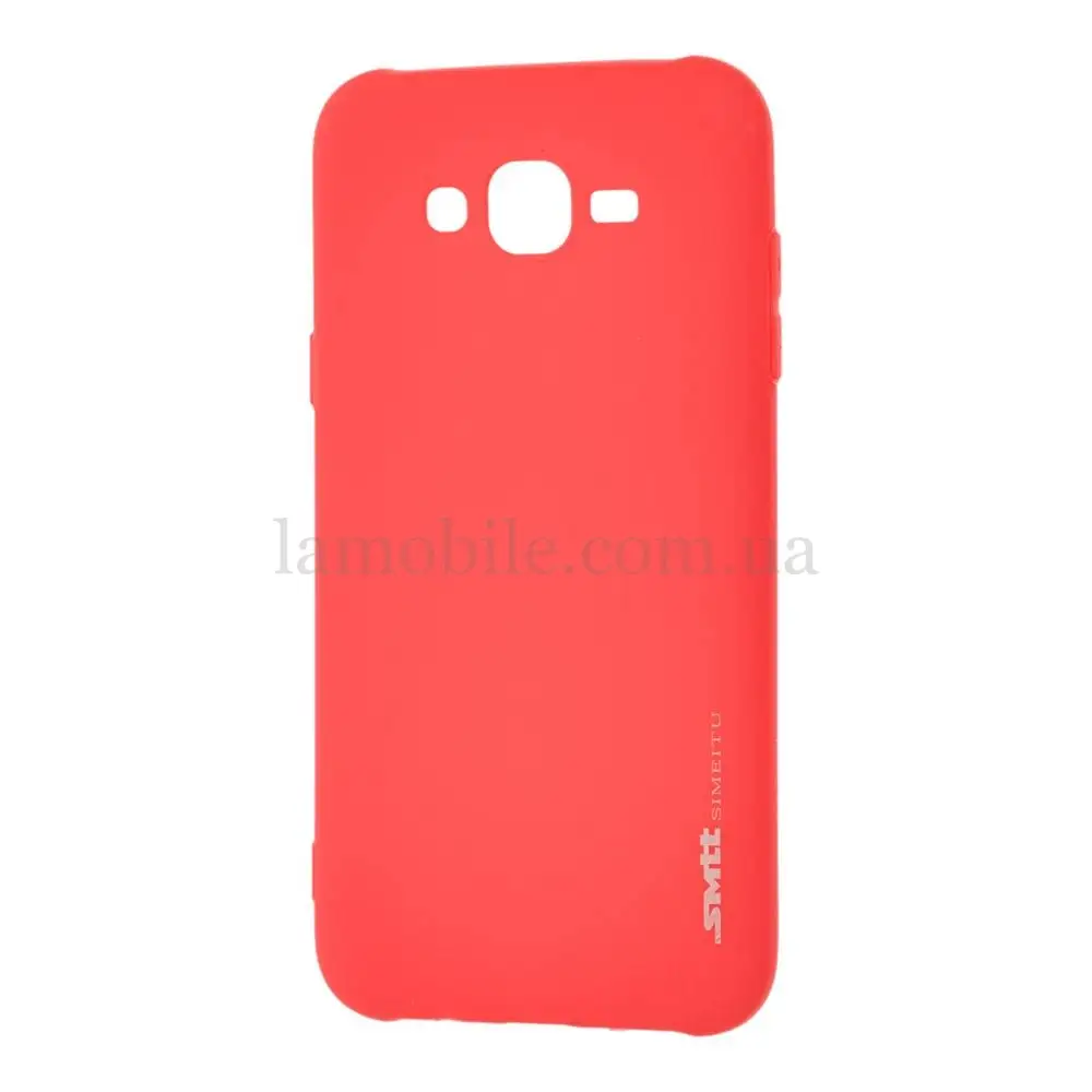 Чехол для Samsung Galaxy J7 (J700) SMTT красный