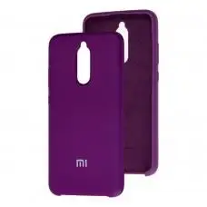 Чехол для Xiaomi Redmi 8 Silky Soft Touch "сиреневый"