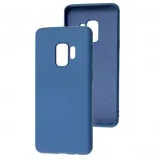 Чехол для Samsung Galaxy S9 (G960) Wave colorful blue