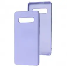 Чехол для Samsung Galaxy S10+ (G975) Wave colorful light purple