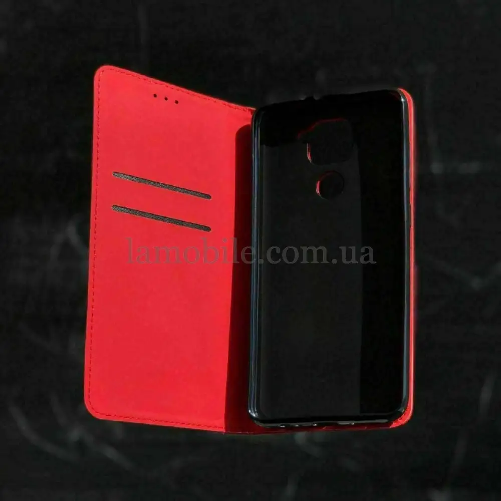 Чехол книжка для Samsung Galaxy A03 (A035) Black magnet синий