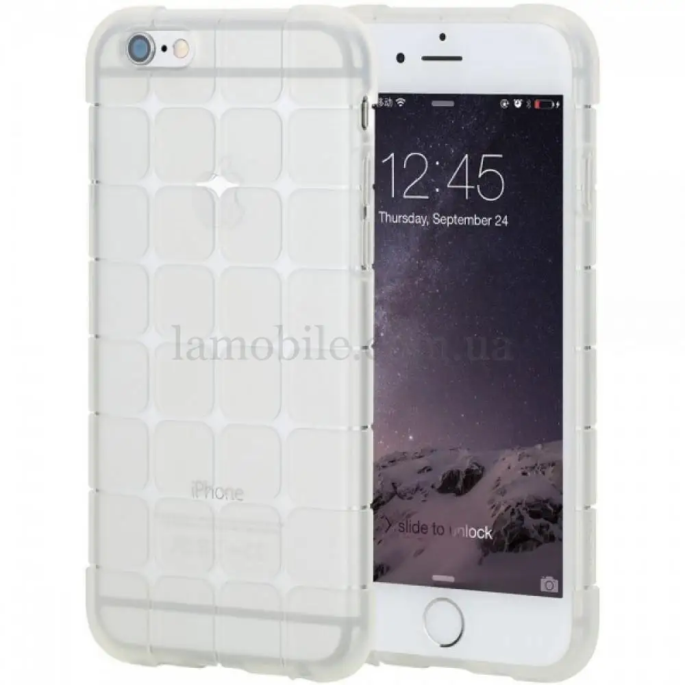 Чехол Rock Cubee для iPhone 6 матовый прозрачный