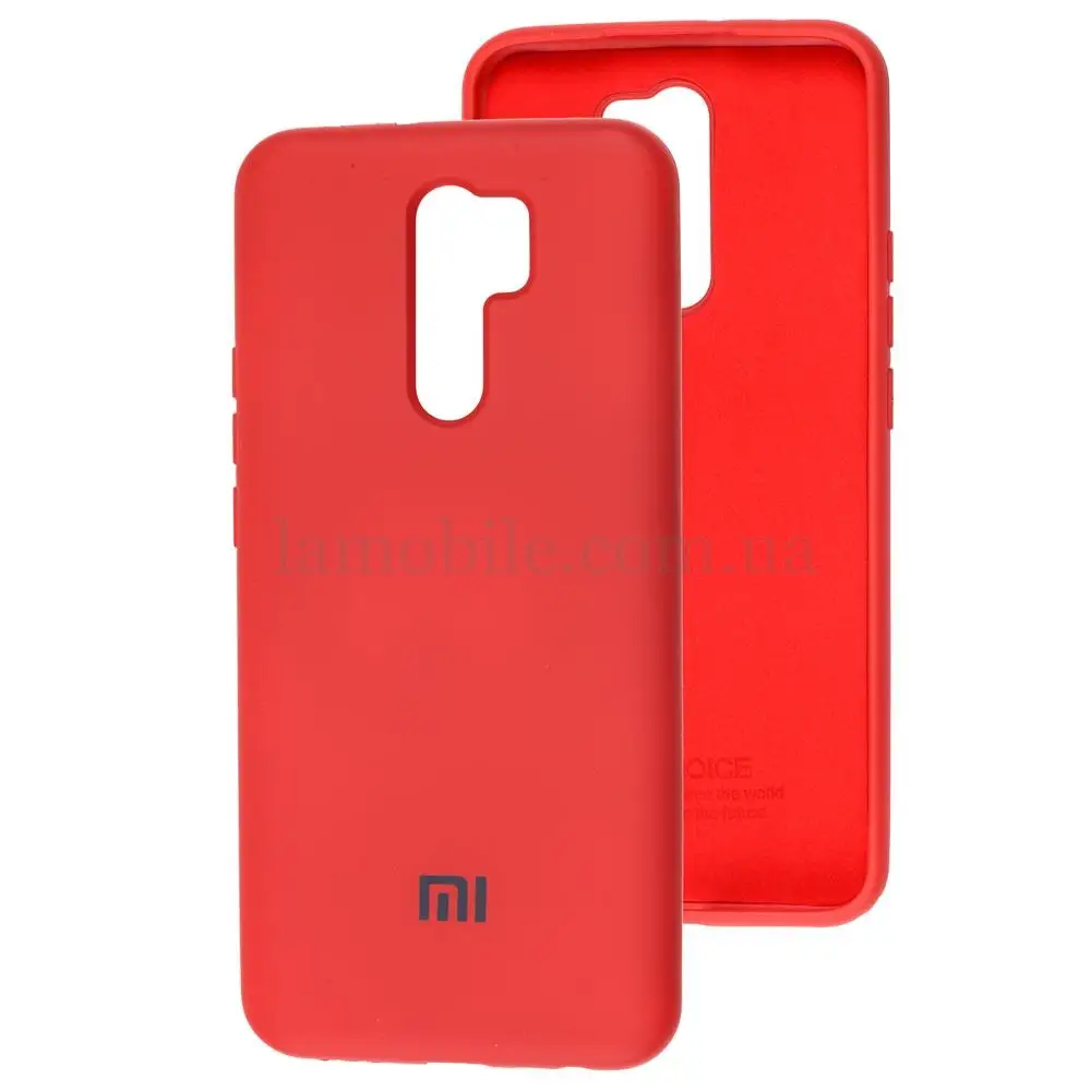 Чехол для Xiaomi Redmi 9 Silicone Full коралловый