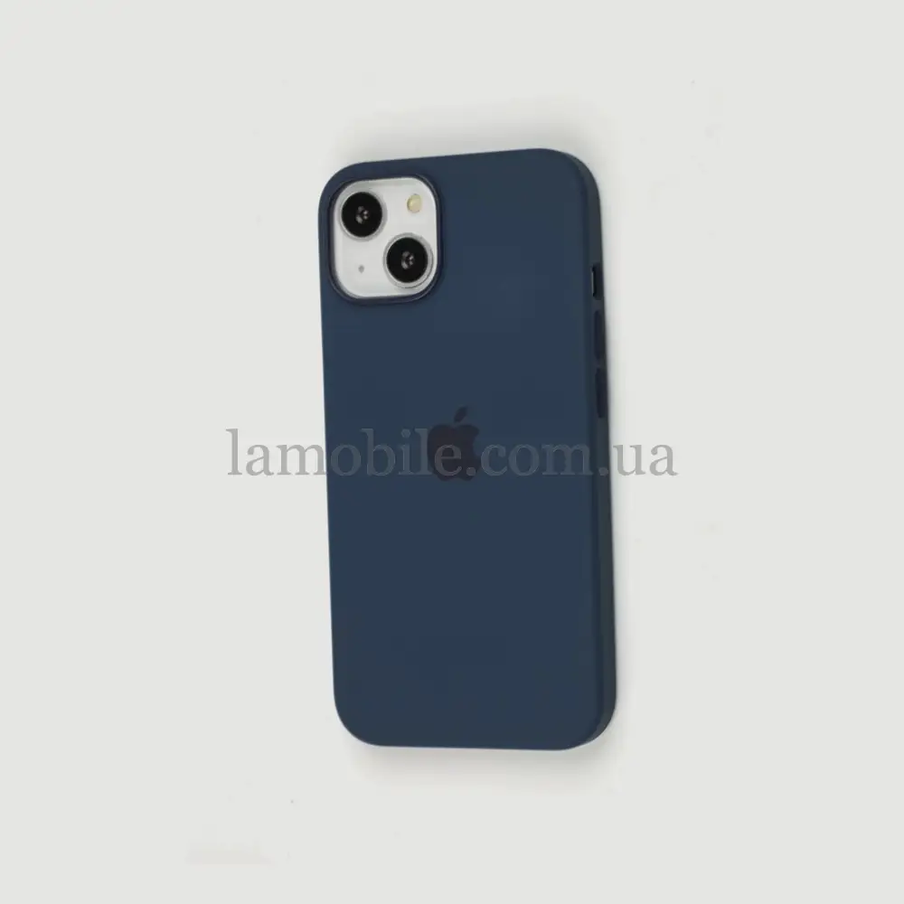 Чохол для iPhone 14 MagSafe Silicone Full Size blue