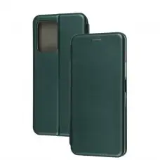 Чехол книга Premium для Xiaomi 11T / 11T Pro зеленый