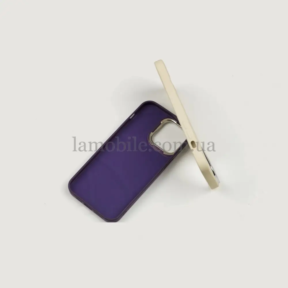 Чохол для iPhone 13 Pro Soft Puffer violet