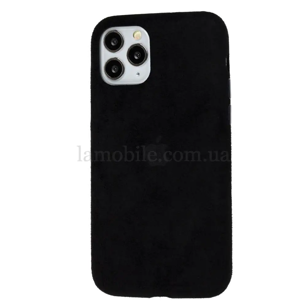 Чехол для iPhone 11 Pro Alcantara 360 черный