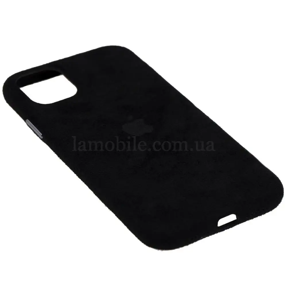 Чехол для iPhone 11 Pro Alcantara 360 черный