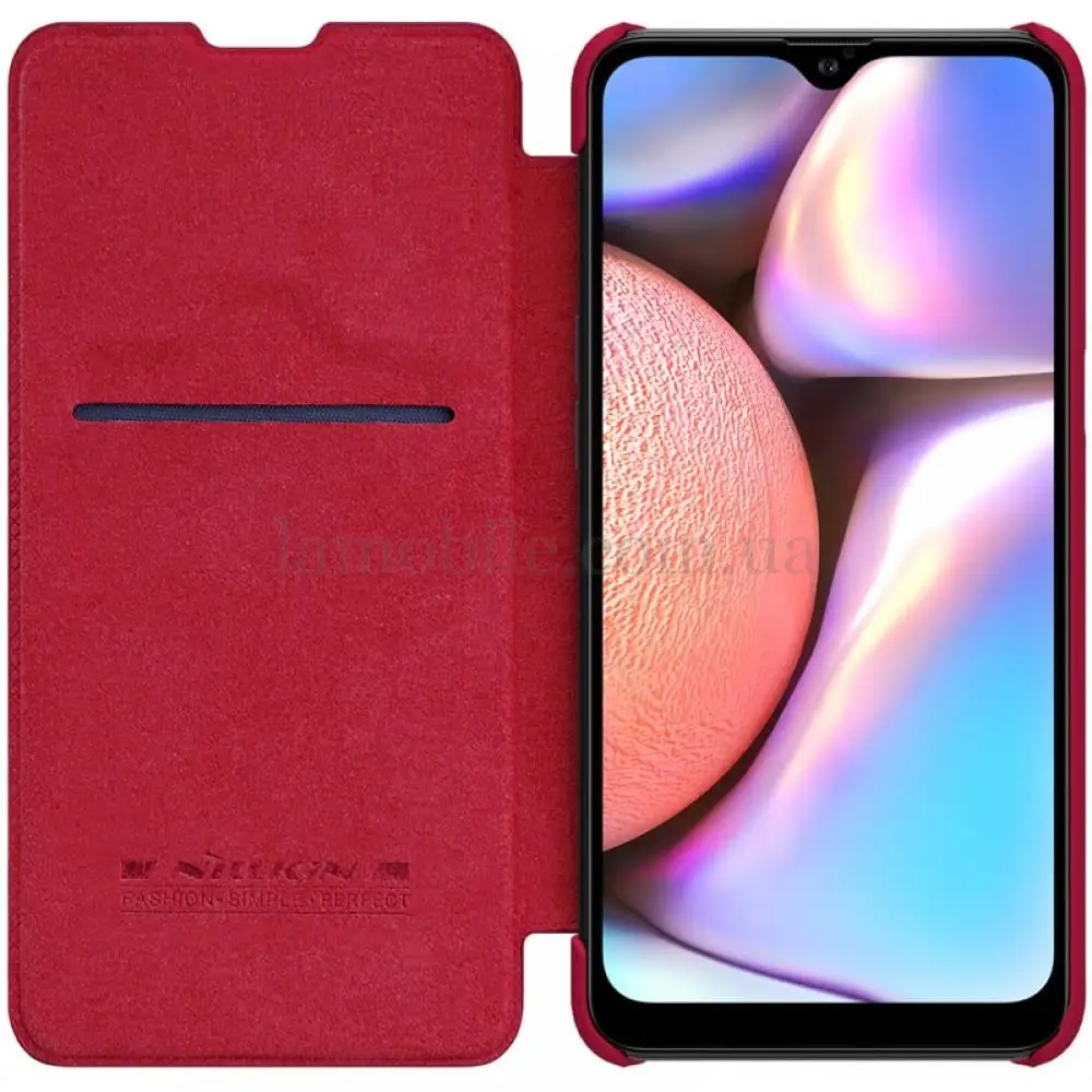 Чохол Nillkin Qin для Samsung Galaxy A10s (A107) червоний