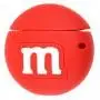 Чохол для AirPods M&M's червоний