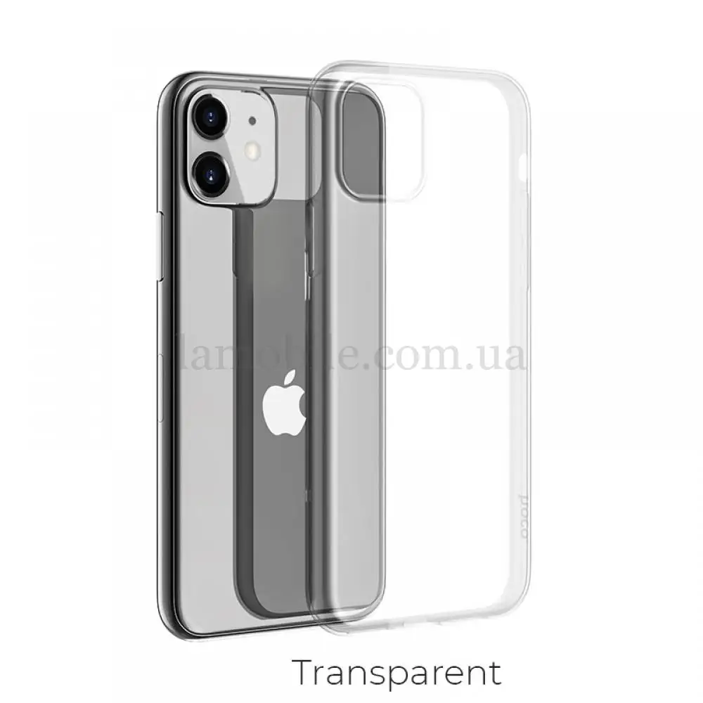 Чохол для iPhone 11 Hoco light прозорий