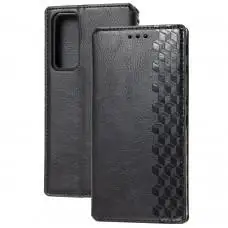 Чехол книжка для Huawei P Smart 2021 / Y7A Getman Cubic черный