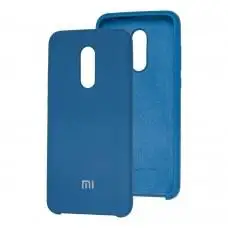 Чохол для Xiaomi Redmi 5 Plus Silky Soft Touch синій