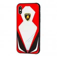 Чехол with logo для iPhone X / Xs lamborghini 
