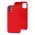 Чохол Silicone для iPhone 11 case червоний