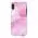 Чехол IMD для iPhone X / Xs Mramor розовый Чехол IMD для iPhone X / Xs Mramor розовый