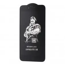 Защитное 6D стекло для iPhone 6 Plus King Fire черное (OEM)