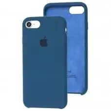 Чехол для iPhone 7 / 8 Silicone case cosmos blue