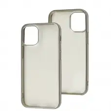 Чохол для iPhone 12 mini J-case TPU fashion silver