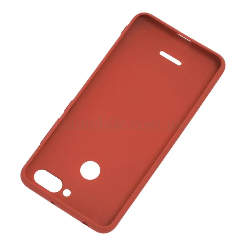 Чехол для Xiaomi Redmi 6 Carbon New красный