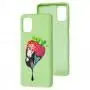 Чохол для Samsung Galaxy M51 (M515) Art case зелений