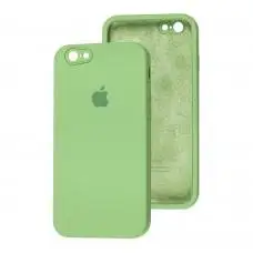 Чохол для iPhone 6 / 6s Silicone Full camera м'ятний / mint
