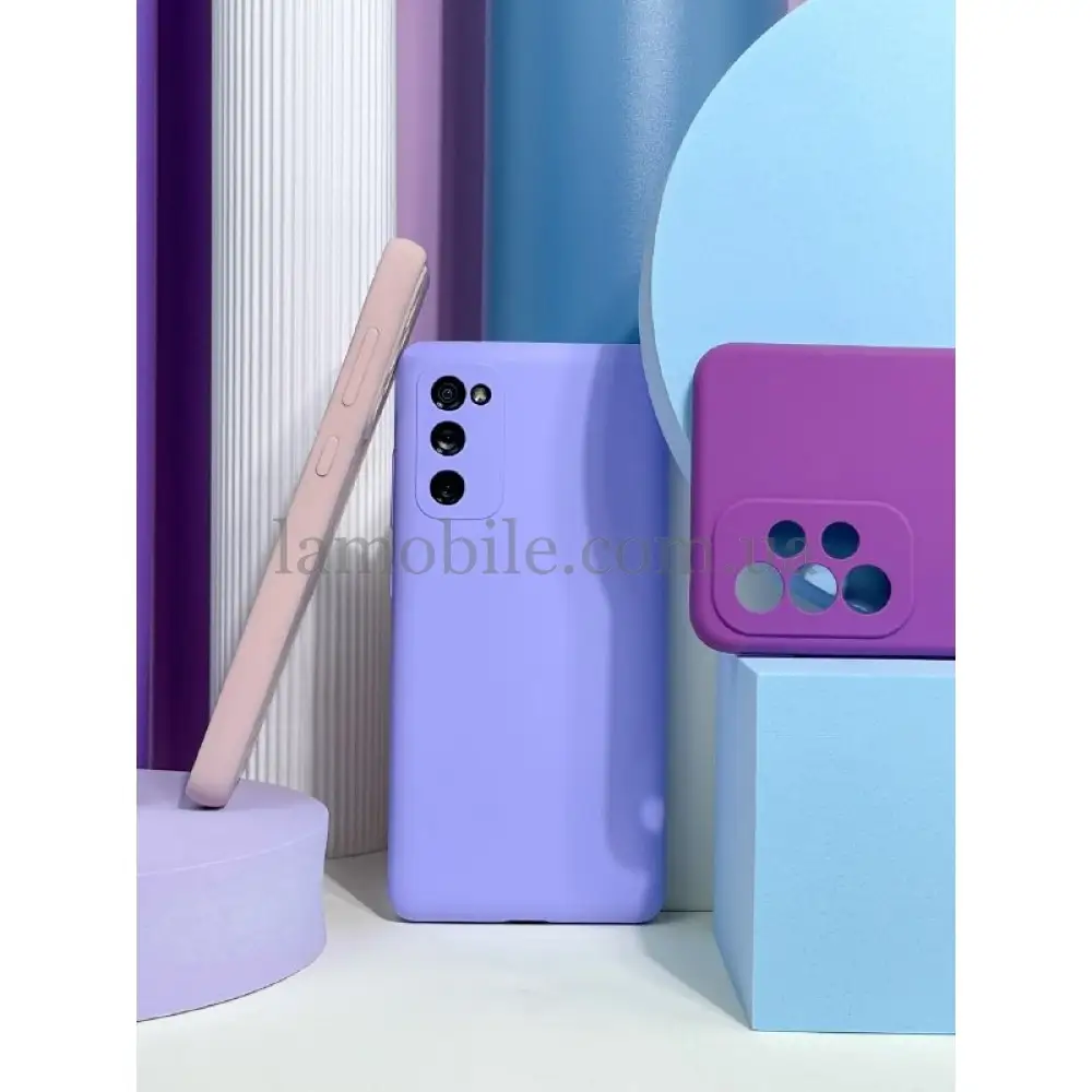 Чохол для Xiaomi Redmi 10 Wave camera Full plum