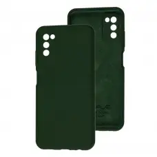 Чехол для Samsung Galaxy A03s (A037) Wave Full зеленый / cyprus green