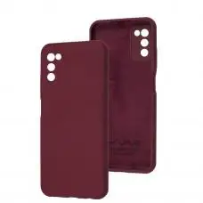 Чехол для Samsung Galaxy A03s (A037) Wave Full plum