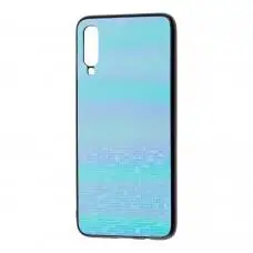 Чехол для Samsung Galaxy A70 (A705) Gradient голубой