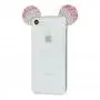 Чехол для iPhone 7 / 8 ушки розовый