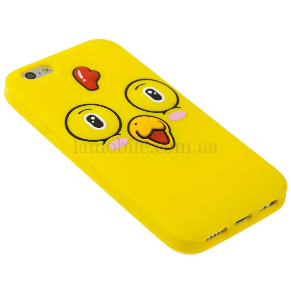 3D чохол Surprised Chicken для iPhone 6 жовтий