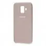 Чохол для Samsung Galaxy A6 2018 (A600) Silky Soft Touch кава з молоком