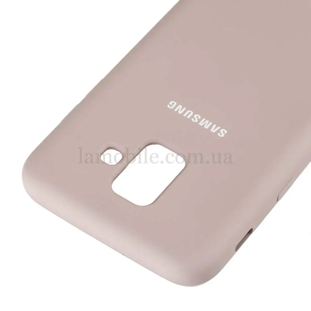 Чохол для Samsung Galaxy A6 2018 (A600) Silky Soft Touch кава з молоком
