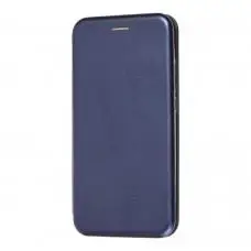 Чехол книжка Premium для Xiaomi Redmi 7 темно-синий